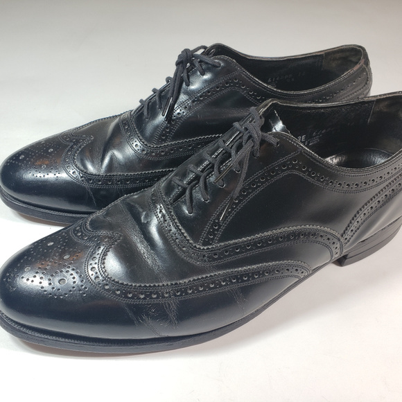 Florsheim Shoes Mens Wing Tip Brogue Sz 12 3E - Picture 1 of 8